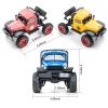 FMS 1/24 RC Rock Crawler, FCX24 Power Wagon 4WD RC Semi Truck W/ 2.4GHz Remote, RTR Offroad RC Car for Adults Hobby Gifts Toys (Blue) view 3