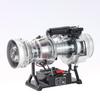 MakerTopia Engine Model Kit, 1/4 Scale Metal Electric Military Helicopter Turboshaft Engine Model Kit, Internal Combustion Engine Model for Technology Enthusiasts DIY Experiment (470+pcs) view 1