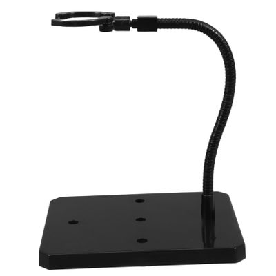BESPORTBLE Action Figure Display Stand for Models and Dolls Adjustable Height Plastic Base Compatible with Gundam and Other Figures for Collectors and Displays 1-Piece Set