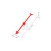 sporful 6pcs Plastic Spinning Arrow Game Props for Parties & Fun Board Games - Portable Game Spinner with Suction Cups view 2