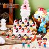 Bememo 25 Pcs Mini Jesus Figurines Bulk Original Design Rubber Mini Jesus Figures to Hide and Seek Religious Gifts Sunday School Baptism Easter Egg Filling (Bright Colors) view 2