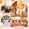 Bememo 25 Pcs Mini Jesus Figurines Bulk Original Design Rubber Mini Jesus Figures to Hide and Seek Religious Gifts Sunday School Baptism Easter Egg Filling (Bright Colors) view 3