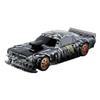 1:43 Mini RC Drift Car, 2.4GHz 15KM/H Full Proportional Remote Control Racing Vehicle with Linked LED Lights, High Speed Electric Gift for Adults (Gyro Version/Black & White) view 2