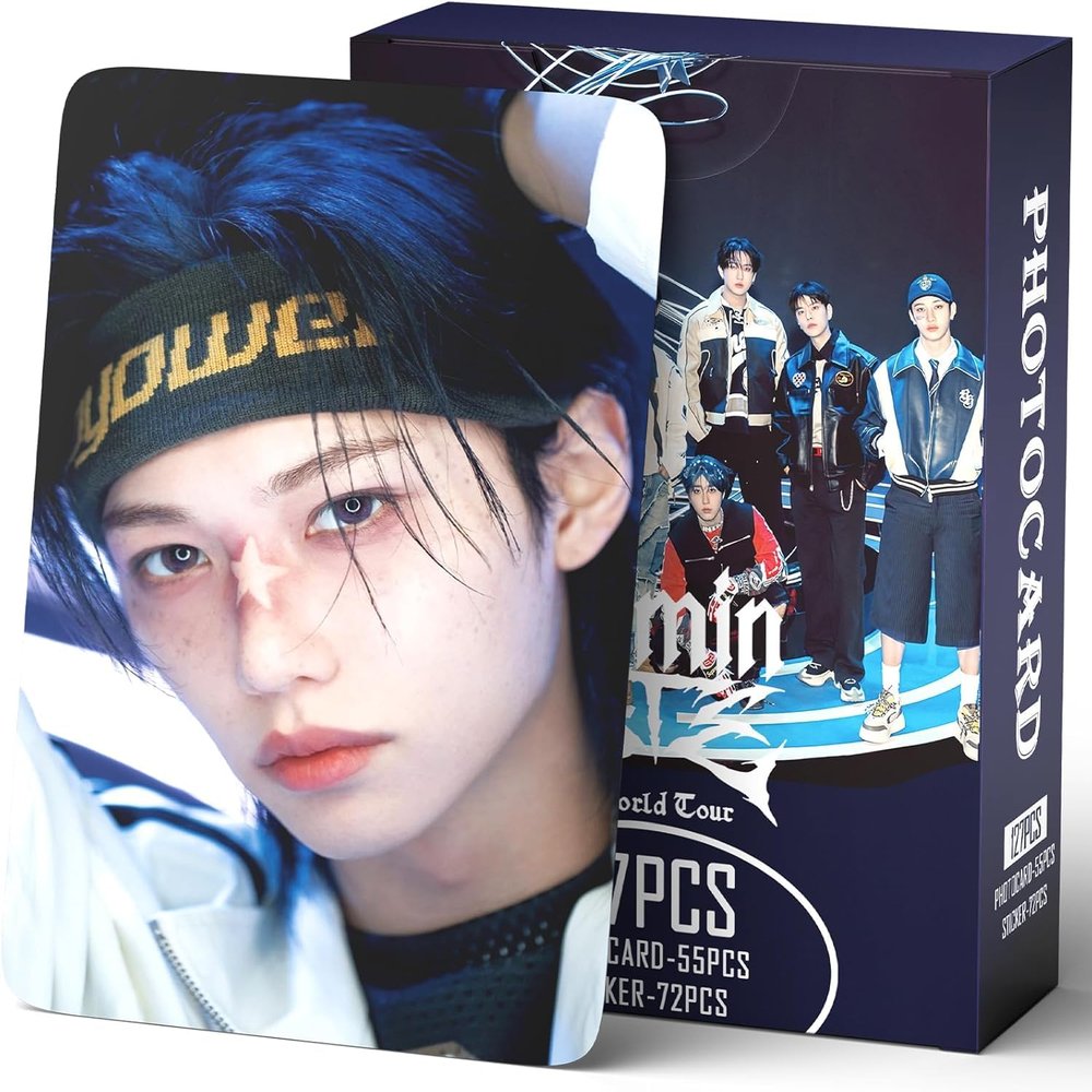 Photocards 127 PCS Hollow Photo Cards Dominate World Tour Photocards lomo Card Gift Lomo Cards Merch for Boys and Girls (SK)