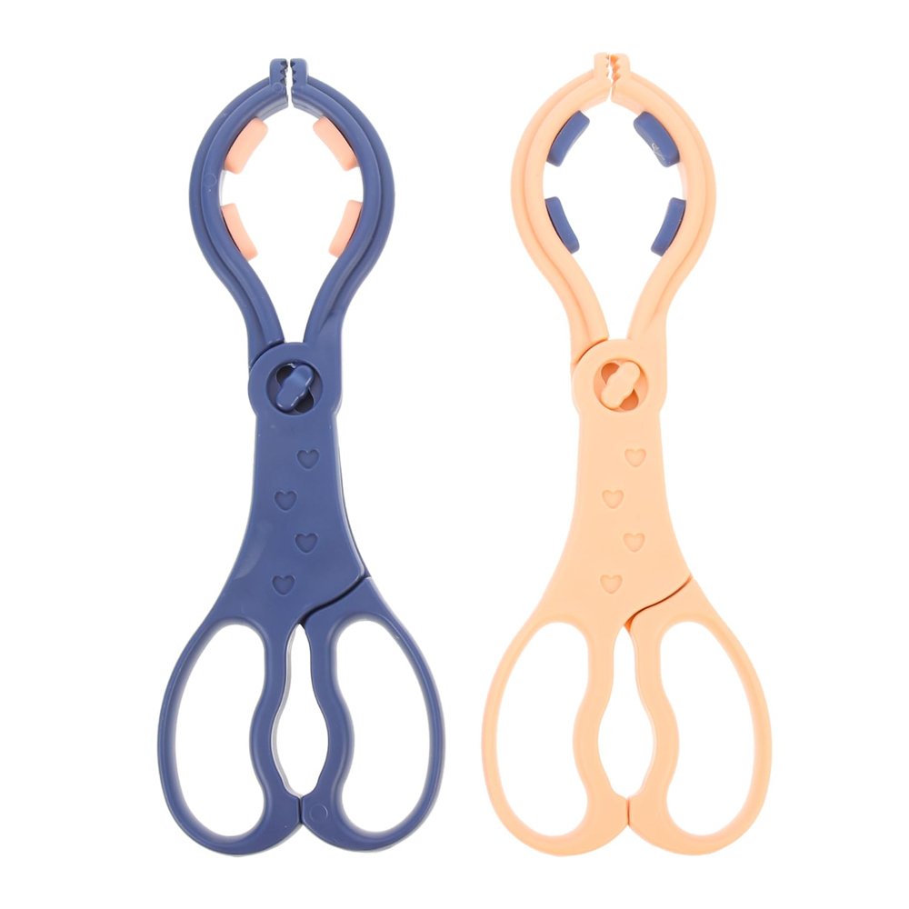 2Pcs Detachable Bottle Clip Clamp Slip Feeding Bottle Tong Long Handle Design for Grabbing of Hot Bottles Material Lightweight Easy to Clean