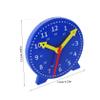 WHAMVOX 1 Set Interactive Teaching Tool with DIY Cards Engaging Classroom Clock Model for Students to Timetelling Skills view 2