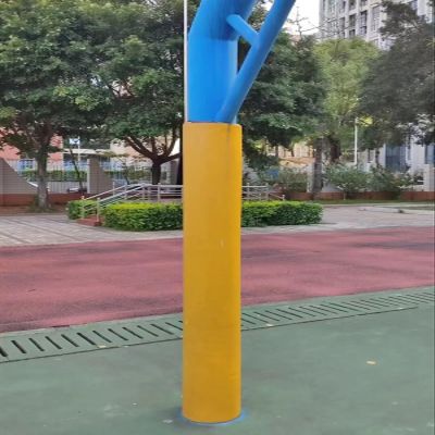 ZAQYCM Round Pole Padding 12 11 10 9 8 7 6 5 4.5 4 3.5 3 2 Inch, 6ft Tall Safety Post Pads for Basement, Garage, Playground & Basketball Court, Outdoor Pole Wrap Around(Yellow,Dia 11 Inch)