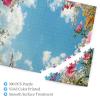 BEAROWL Vibrant Flowers Against Sky with Clouds,500 Pcs Adult Wooden Puzzle,Use Your Imagination to The FullestBrainstorming for Stress ReliefCreative Play & Holiday Party Gifts Artwork view 2
