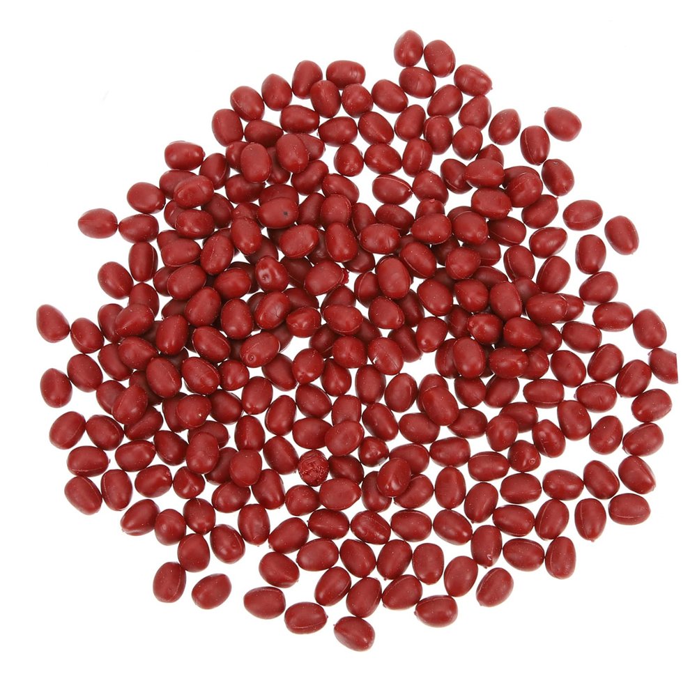 Amosfun 200g Realistic Fake Red Beans Props Artificial Faux Food Decor for Photography Simulation Dry Beans Model
