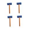 SUPVOX 4pcs Educational Hammer for Safe Lightweight Activity Props for Parent Interaction Beach Play and Outdoor Fun Random Color view 1