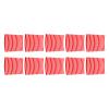 Enlybee 10Pcs Protective Sticker Set, Scratch Decals, DIY Stylish Chain Frame, to Apply and Store, Strong Material (Red) view 1