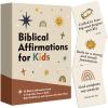 Biblical Affirmations for Kids, 62 Scripture Cards for Children, Christian Gifts For Kids, Bible Study, Encouragement Cards, Bible Affirmation Cards, Religious Spiritual Gift for Children - Valentines Day Gift view 1