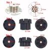 Children Electric Car Tire Adapter Connection Clip Gearbox Toy Car Coupler Compatible For 6 Torx 390 550 570 Series Multiple Models For Pneumatic Tires Stroller Accessories(No.4) view 3