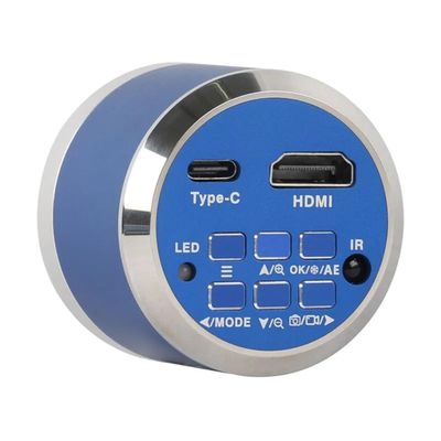 Lab Microscope Accessories 55MP 48MP 24MP 60FPS 4K USB Type C Video Microscope Camera(24MP 4K 2K B)