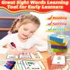 520 Sight Words Flash Cards Kindergarten, Dolch & Fry Sight Word Reading Writing Spelling Games, Homeschool Supplies for Preschool Kindergarten 1st 2nd 3rd Grade, Learning Activities for Kids Ages 3+ view 2