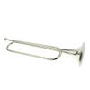 B Key Bugle Cavalry Trumpet for Band Children Student Beginner Silver Brass Instrument view 1