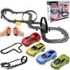 Slot Car Race Track Sets for Boys Age 6-12, Electric Track with 4 Slot Cars view 1