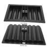 BCOATH Poker Chip Display Box Portable Poker Chip Holder for Table Organizer for Board Games view 3