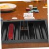 BCOATH Poker Chip Display Box Portable Poker Chip Holder for Table Organizer for Board Games view 4