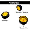 20PCS Toy Car Small Wheels Model Car Rubber Tire Wheels with 10PCS Shaft Round Rod Axles for RC Car Truck Robot DIY Model Toy Building Accessories (2x8x23mm) view 3