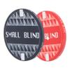 ERINGOGO 2Pcs Ceramic Poker Dealer Button Blind Markers for Poker Game Great for Card Games Lightweight and Smooth Surface for Tournaments and Math Learning view 1