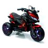 12V Kids Ride-On Motorcycle - 3-Wheel Electric Motorbike for Boys & Girls, Music, Lighting Wheels, Hand Throttle, PU Seat, Reticulate Blue - Gift for Ages 3-8 (Red + Plastic+ 50-99 pounds) view 1