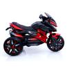 12V Kids Ride-On Motorcycle - 3-Wheel Electric Motorbike for Boys & Girls, Music, Lighting Wheels, Hand Throttle, PU Seat, Reticulate Blue - Gift for Ages 3-8 (Red + Plastic+ 50-99 pounds) view 2