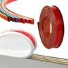 1000mm U-Shape TPE Edge Banding Self-Adhesive Flexible Cabinet Furniture Protector for Wood Plywood Table Wardrobe Board Edging(Deep Red,W 12mm) view 1