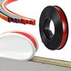 1000mm U-Shape TPE Edge Banding Self-Adhesive Flexible Cabinet Furniture Protector for Wood Plywood Table Wardrobe Board Edging(Black,W 40mm) view 1