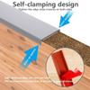 1000mm U-Shape TPE Edge Banding Self-Adhesive Flexible Cabinet Furniture Protector for Wood Plywood Table Wardrobe Board Edging(Deep Red,W 50mm) view 2