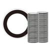 OnFireGuy 50-Pack 36mm Black Ring Coin Holders for 1/2oz Silver Koala | Protective Coin Cases for 1/2oz Silver Lunar Series 1, 1/2oz Silver Koala & Canadian One Dollar view 1