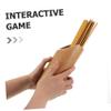 BESPORTBLE 1set Bamboo Stick Tube Chopsticks Holder for Chinese Divination Tools Feng Shui Fortune Sticks Storage Bucket view 3