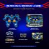 SSmall Miniforce Dinoid Warrior Thunder TYRA Blue Tyranno Dino Transforming Robot view 3
