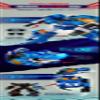 SSmall Miniforce Dinoid Warrior Thunder TYRA Blue Tyranno Dino Transforming Robot view 4