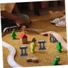 Homoyoyo 6Pcs Bridge Pier Model DIY Bridge Support for Train Track Elevation Lightweight and Design for view 4