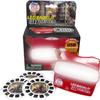 WARM FUZZY Toys LED Backlit 3D Viewer  (Natural Disasters)  New 2025 USB-C Rechargeable Viewer for Kids & Adults Includes 3 Reels with 21 HD 3D Images - Patent Pending Retro Toy view 1