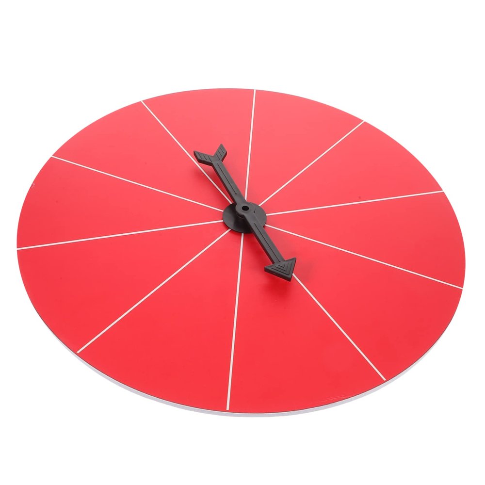 Alipis Prize Wheel for Parties Rotating Game Wheel Shows Carnivals and Family Gatherings Portable Spinner for Fun Activities and Rewards