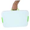 2pcs Portable Plastic Sandbox Storage Box for Lightweight Chest with Lid for Organizing and Craft Supplies Durable and Easy to Clean for Indoor and Outdoor Use view 3