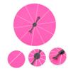 Amosfun Wall Mounted DIY Prize Wheel Rotating Game Prop for Parties Carnivals Trade Shows Lightweight Engaging Prize Rotation Spinner for Fun Activities view 3