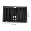 HOOTNEE Portable Acrylic Poker Chip Tray Compact Storage Case for Poker Chips Game Organizer for Home and Parties Space Saving Design for and Display view 2