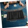 HOOTNEE Portable Acrylic Poker Chip Tray Compact Storage Case for Poker Chips Game Organizer for Home and Parties Space Saving Design for and Display view 4