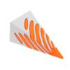 Cabilock Pass Through Spiral Cone Fidget Printed Desk Decoration for Stylish Home Office Unique Artistic Ornament Eye Catching Present for Friends Family view 1
