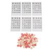 SUPVOX 1 Set Russian Bingo Chess Game Educational Bingo Game for Wooden Design Safe and Fall Resistant Fun Family Activity view 1