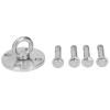 304 Stainless Steel Ceiling Bracket Wall Mount for Yoga Hammock Suspension Swing Sandbag, Heavy Duty Fixing Hook with 500kg Load Capacity, Installation with Anchor Screws, view 2