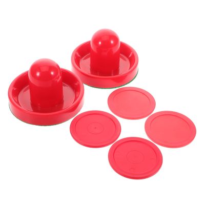 BESPORTBLE 2pcs Paddle Handles for Tabletop Hockey Replacement Accessories for Family Fun Safe Abs Material Enhances Coordination for Parent Bonding Activities