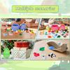 VUTIKPIX Mini 3D Printed Animals with Dragon Eggs Set, 3D Printed Fidget Toys Bulk, Small Articulated Animal Figures,Easter Basket Stuffers, Pocket Pets, Desk Decor, Party Favors (Animal Family) view 3
