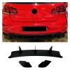 Black Tail Bumper Compatible For VW Golf 6 MK6 GTI 2009-2013 Car Rear Bumper Lip Diffuser Spoiler Splitter Diffuser Spoiler view 2