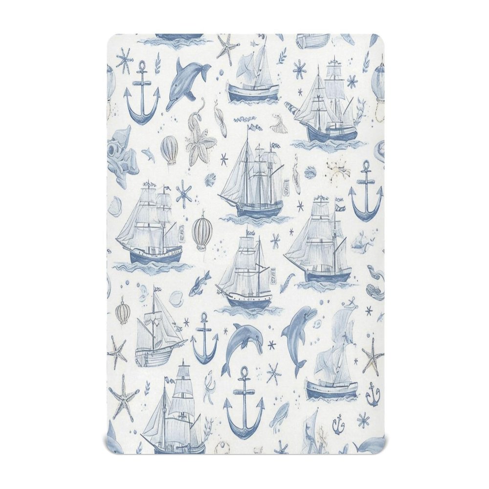 Kigai Fitted Crib Sheet, Soft Baby Crib Mattress Sheet 28x52 inch