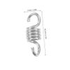 Abaodam 2pcs Heavy Duty Swing Hangers in Stainless Steel Fixed Plate for Hammock Chairs Porch Swings Ceiling Mount Spring Kit view 2