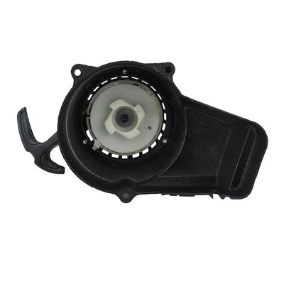Alloy Pull Start Recoil Starter with Screws for 2 Stroke 47cc 49cc Pocket Coolster SSR SX50 Mini Dirt Bike Moto Quad ATV Black